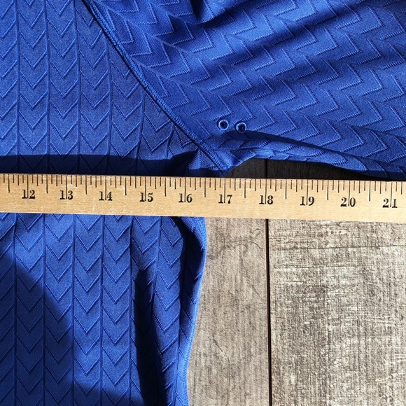 Lucy Zippered Jacket Blue Size Small - Picture 3 of 9